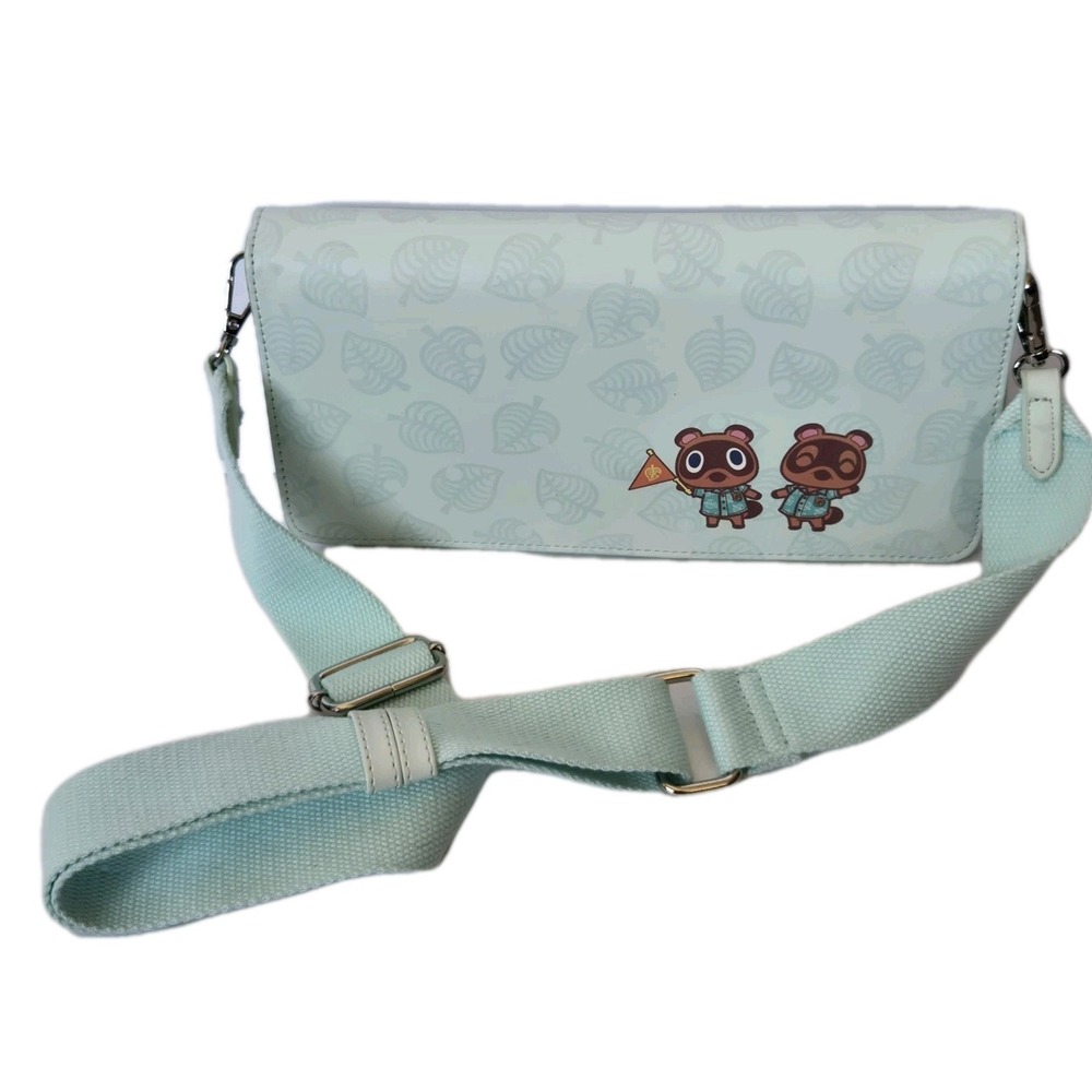 Nintendo Switch Sling Controller Bag Animal Crossing‎ Cross Body Travel Case
